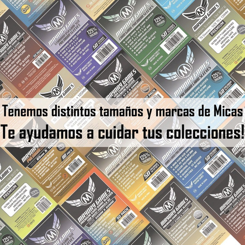 Protectores De Cartas Sleeve Kings 120x210mm - 110 Micas