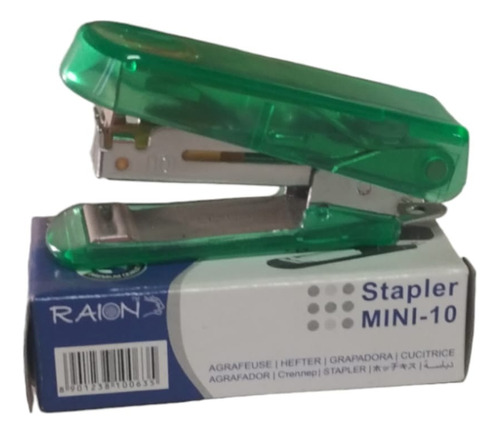 Abrochadora De Mesa Raion Stapler Mini-10 Klear X5unid