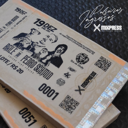 Imagem 5 de 6 de Ingresso Impressão P&b Simples . 1000 Unids