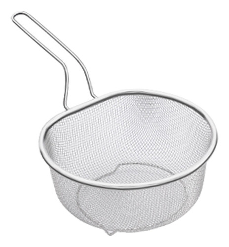 Filtro De Panela Quente De Aço Malha Grossa De 21 Cm