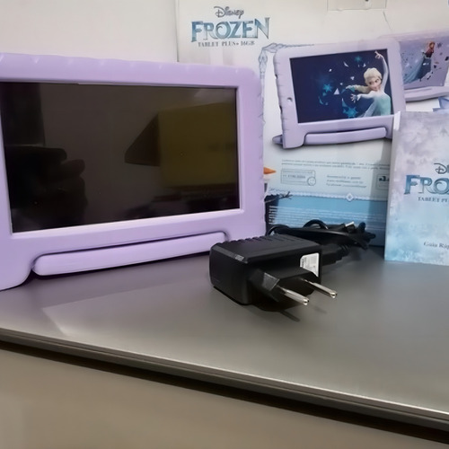 Tablet Frozen Plus 7'' 16gb Wi-fi Quad Core Nb315 Multilaser Cor Lilás - Excelente (Recondicionado)