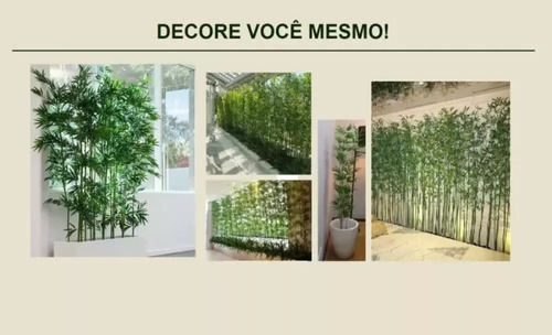 6pcs De Ramas Plantas Artificiales Tallos De Bambú Reals