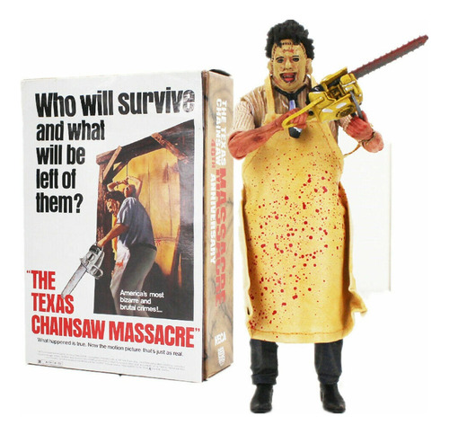 Texas Chainsaw Massacre Leatherface Figura Modelo Juguete