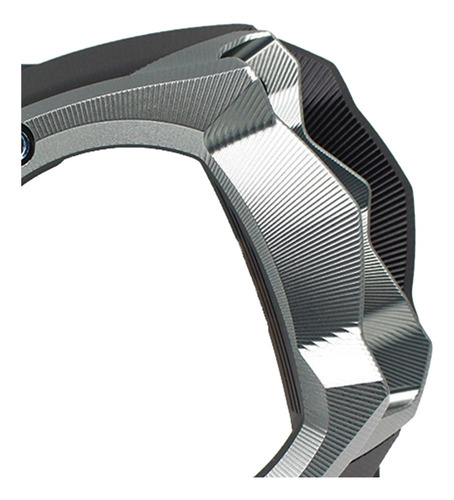 Cubierta De Entrada De Aire Para Motocicleta, Tapa De Plata