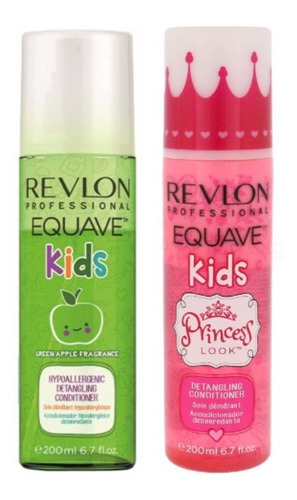 Acondicionador Niñas Princes 300ml+acond Apple Equave Revlon