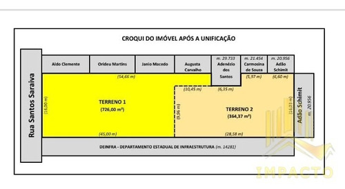 Imagem 1 de 1 de Lote - Terreno A Venda No Bairro Estreito - Florianópolis, Sc - Te0006