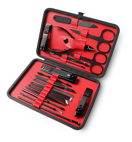Imagen 10 de 10 de Manicura Y Pedicura, Lonk Set Manicura Multifuncional 18 Pcs