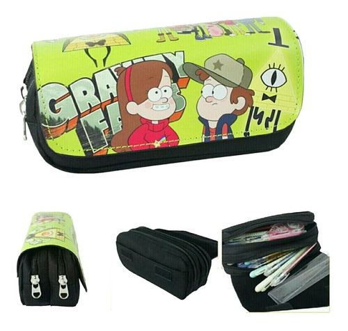 Gravity Falls Lapicera Estuche Envio Gratis Escolar Waddles