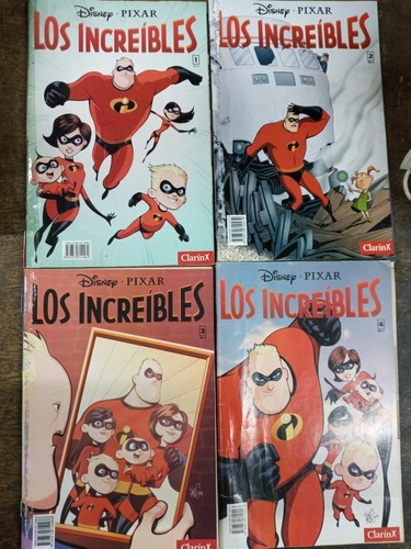 Los Increibles * 4 Revistas * Disney / Pixar *