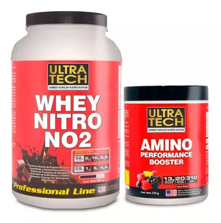 Whey Nitro No2 + Amino Bcaa Performance Esencial Ultra Tech