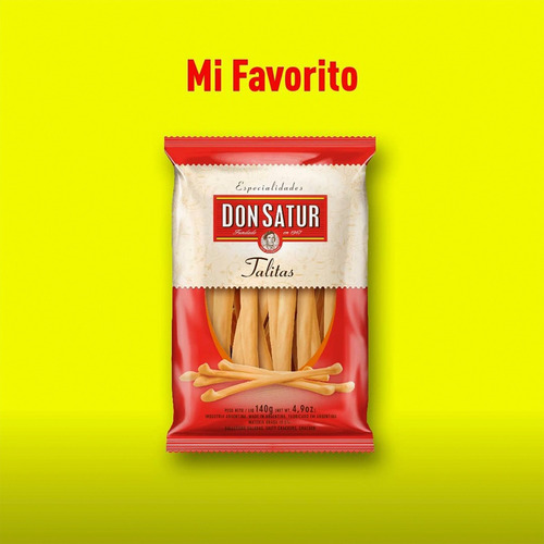 Talitas Don Satur Galletitas Saladas Bastones Salados
