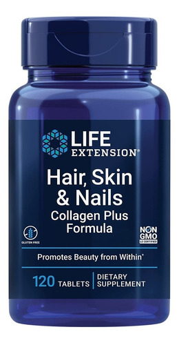 Life Extension I Hairskin & Nails Collagen Plus I 120 Tabs
