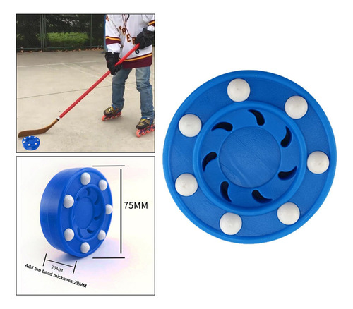 2 Roller Hockey Puck, Padrão De Hóquei Puck Com Controle