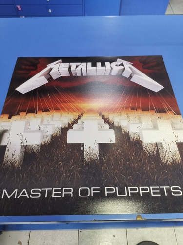 Metallica Master Of Puppets Poster Con Realidad Aumentada