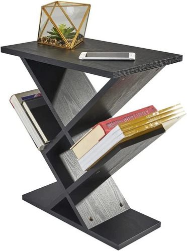 Mesa Decorativa En Zigzag, Estantería De Mesa, Mesa Au...