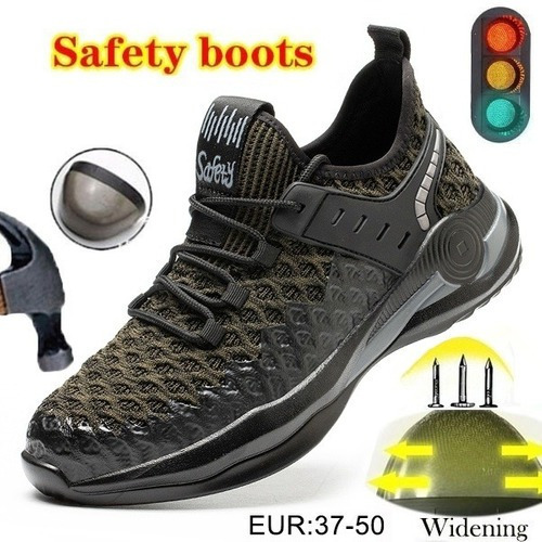 Zapatos De Seguridad De Fibra Kevla Transpirables
