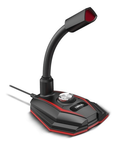 Imagen 1 de 3 de Micrófono Gamer Soul Player 3.5 Mm Flexible Xmic 300 Pc
