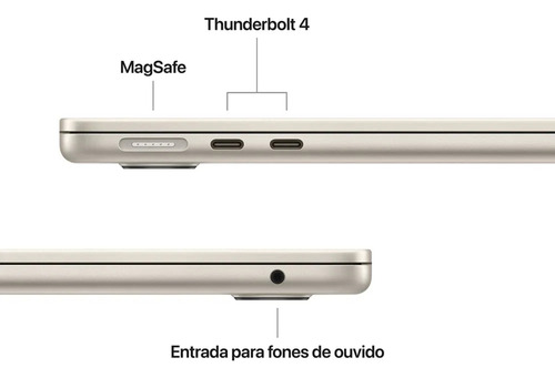 Apple Macbook Air 13 Estelar M4 16 Gb, Ssd De 256 Gb