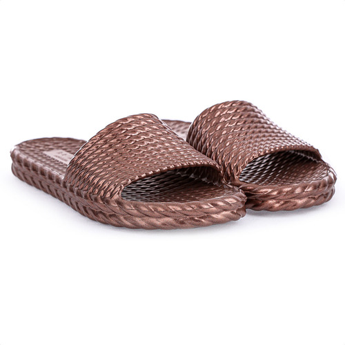 Chinelo Brizza Slide Eva Feminino Rasteirinha Flat Moderna