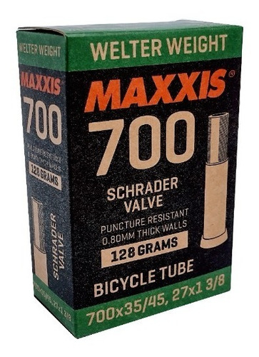 Cámara Maxxis 700 X 35/44 C Welter Weight V. Schrader / Auto