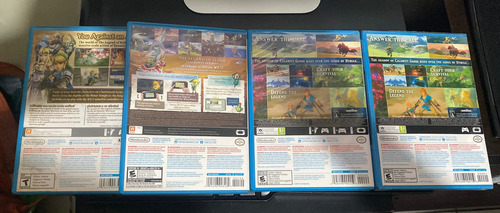 The Legend Of Zelda Wii U Colección,envío Gratis.