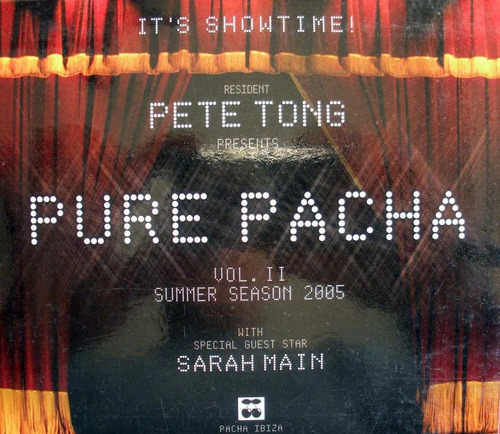 Pete Tong Pure Pacha - 2 Cds Nacional Digipack