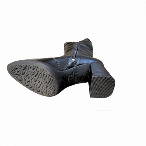 Bota Dakota Feminina Salto Cano Alto Slouch Conforto D2163