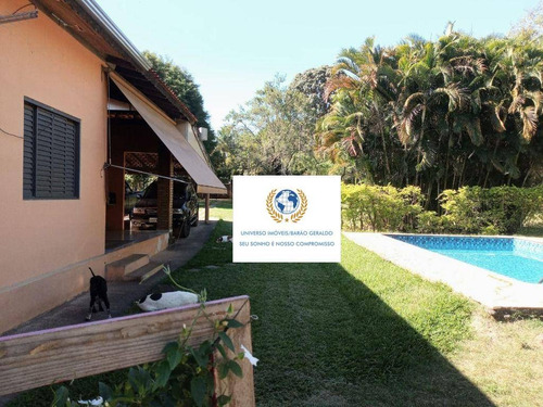 Imagem 20 de 21 de Chácara Com 2 Dormitórios À Venda, 1800 M² Por R$ 580.000,00 - Loteamento Chácaras Vale Das Garças - Campinas/sp - Ch0008