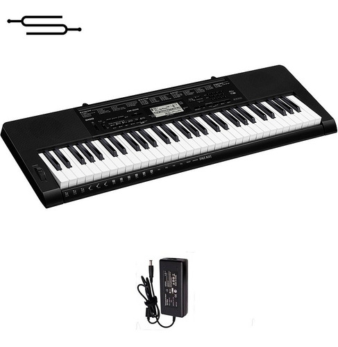 Imagen 2 de 8 de Teclado Casio Ctk3500 5 Octavas Sensitivo + Soporte + Funda