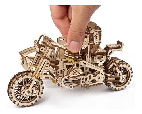 Rompecabezas 3d De Motocicleta Con Sidecar Ugr10 Kits ...