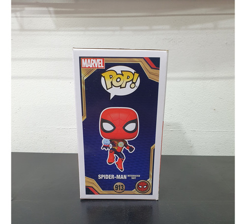Funko Pop Spider Man Intedrated Suit #913 Marvel (Usado)