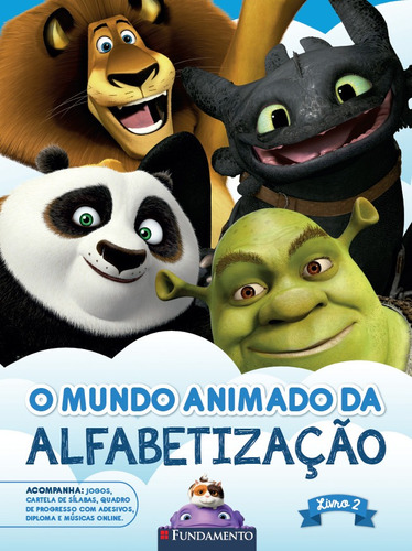 Livros Para Alfabetização - O Mundo Animado Da Alfabetiza