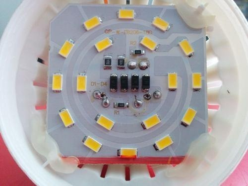 Pack 10 Ampolleta 18 Leds Ahorro 80%, 12 Watts /electroworld