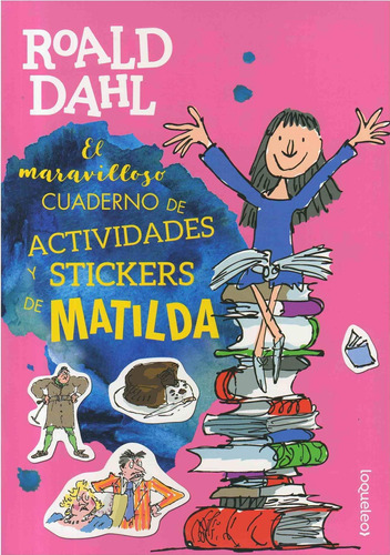 Maravilloso Cuaderno De Actividades Y Stickers De Matilda,el