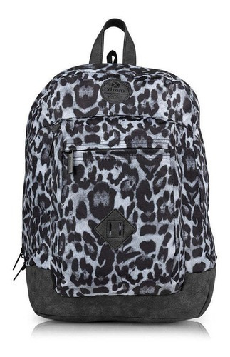 Mochila Force 055 Backpack Leopard Black Samsonite Cuadrada