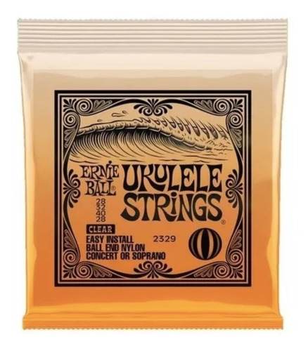 Encordamento Ernie Ball P/ Ukulele Soprano Concert 2329