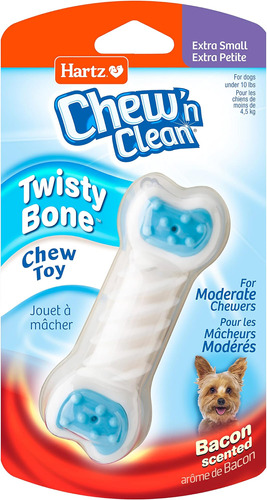 Juguete Masticable Para Perros Hartz Chew N Clean Twisty Bo