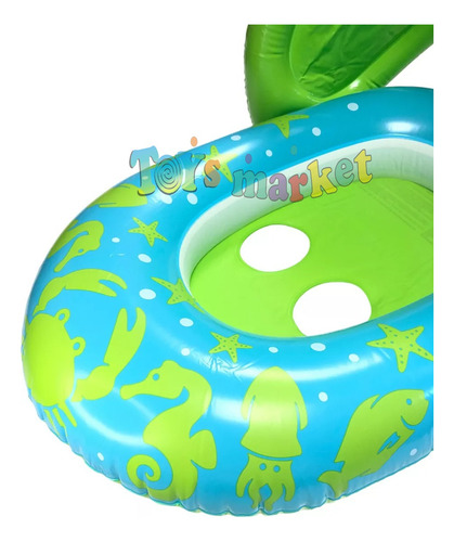 Flotador Asiento Con Techo Inflable Salvavidas Bebe Bestway