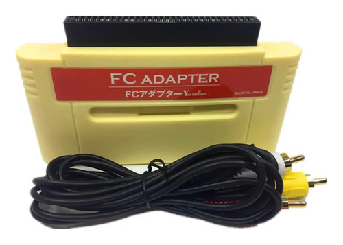 Cartucho Adaptador De Juegos Famicom A Super Nintendo Fc