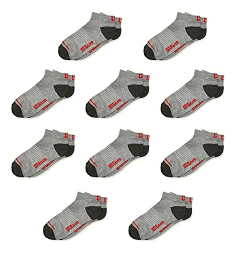 Wilson 10 Piezas Tin Para Niños, Color Gris, Talla Md