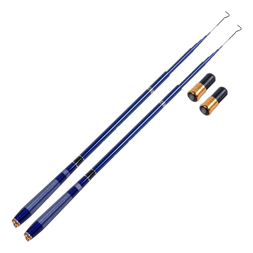 1.8m-3.6m Telescopic Fishing Rod Carbon Fiber Ultra Light Fi