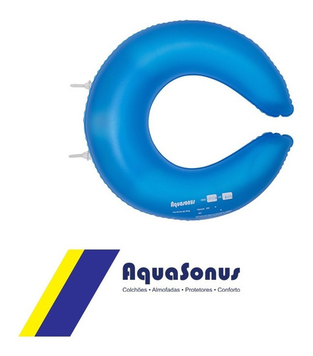 Imagem 1 de 3 de Almofada Inflável Para Assento Sanitário
