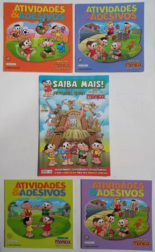 Almanacão Turma Da Mônica Passatempos, Jogos e Colorir Escplha Sua Capa