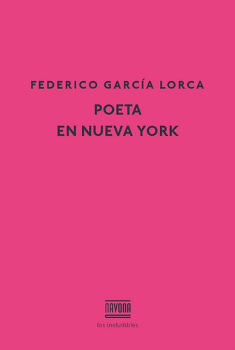 Poeta En Nueva York (libro Original)