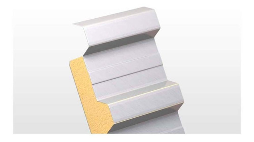 Imagen 2 de 2 de Panel Trapezoidal Para Techo En (eps)en 50mm De Espesor