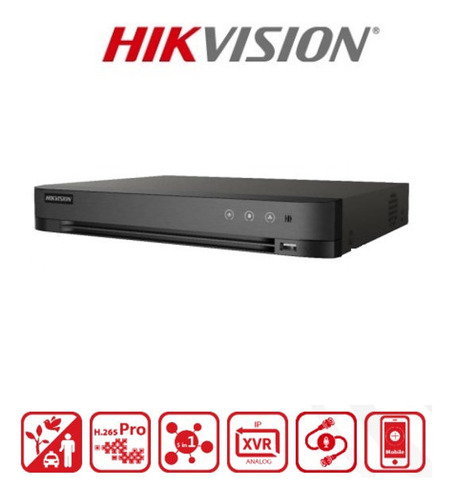 Dvr 8 Canales Hikvision Ds-7208hghi-m1  Coaxial Audio Jwk