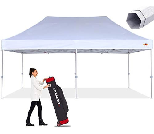 Abccanopy Tienda Comercial Ez Pop Up Con Dosel 10x20 Premium