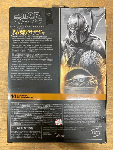 Mandalorian & Grogu Arvala-7 Star Wars Black Series