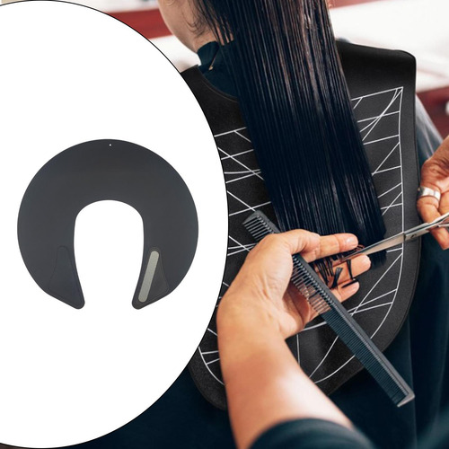 Chal De Silicona Redondo Para Cortar El Pelo, Ideal Para