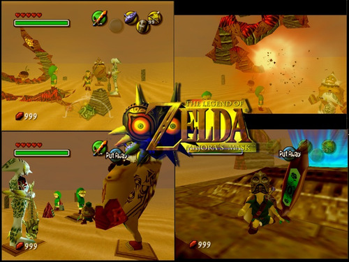 Máscara de The Legend Of Zelda Majoras 3ds